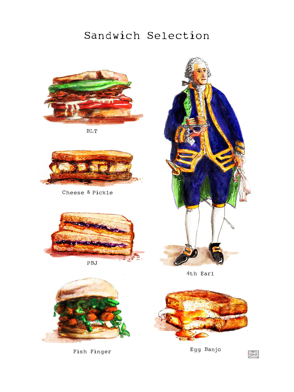 Sandwich selection
