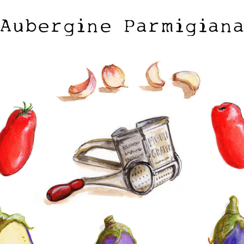 Aubergine Parmigiana